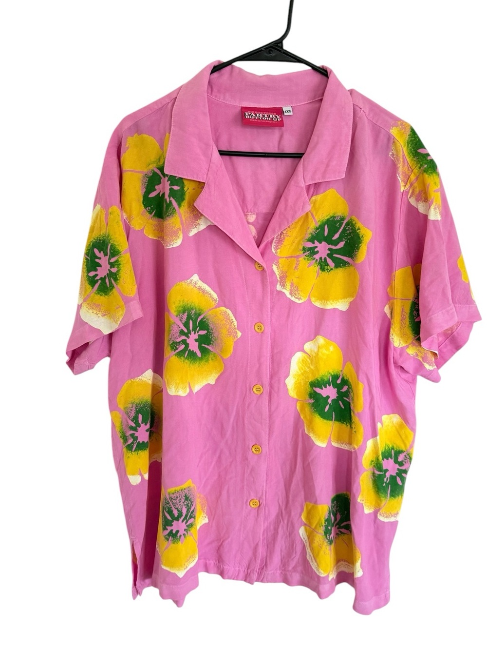 Big Bud Press Hawaiian Floral Pantry Button Up